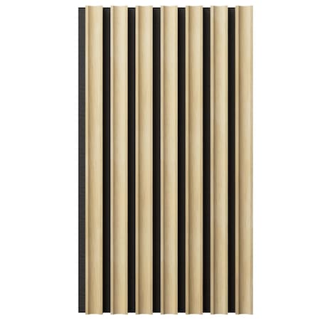 Ekena Millwork AcoustixPro Noise Cancelling Concave Small Slat Wall Panel SWA0625X0500CVPP